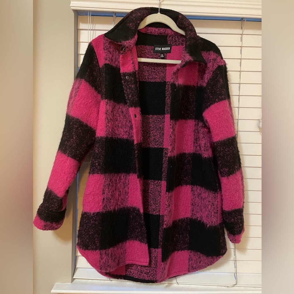 Steve Madden Eldridge Oversized Shirt Jacket
